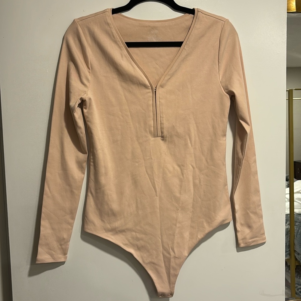 nuuds Hook & Eye Bodysuit in Ribbon